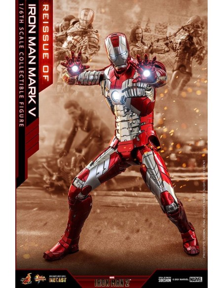 Iron Man Mark V Die Cast 1/6 32 cm - 2 - 