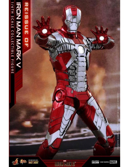 Iron Man Mark V Die Cast 1/6 32 cm - 4 - 