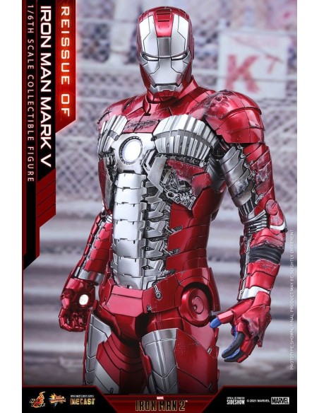 Iron Man Mark V Die Cast 1/6 32 cm - 5 - 