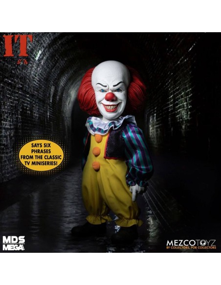 Stephen Kings It Pennywise 1990 Mega Scale Talking 38 cm - 6 - 