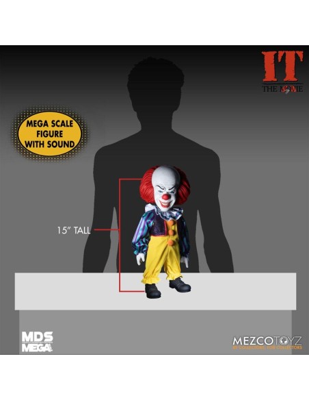 Stephen Kings It Pennywise 1990 Mega Scale Talking 38 cm - 8 - 