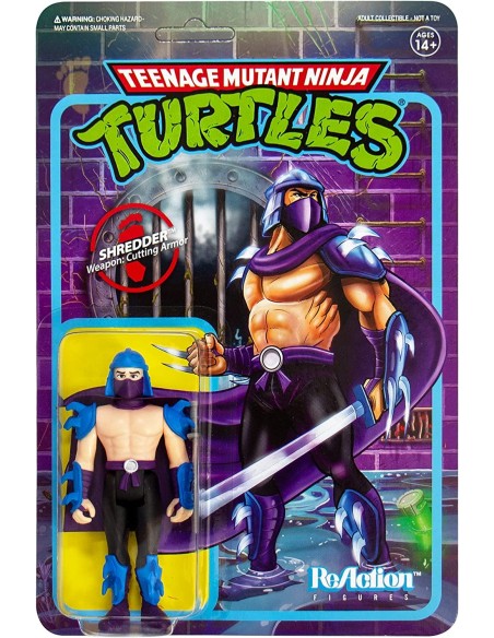 Teenage Mutant Ninja Turtles ReAction Shredder 10 cm