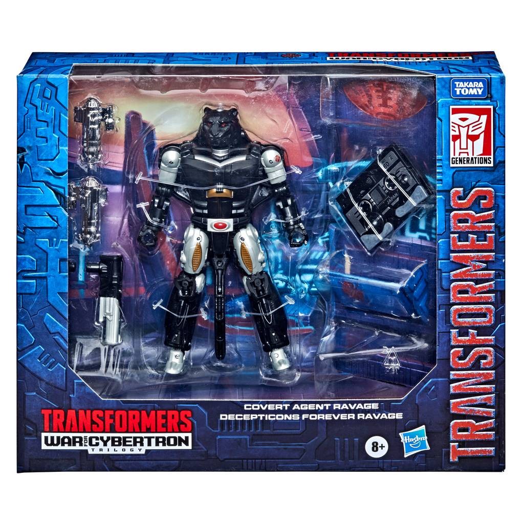 Hasbro Transformers War for Cybertron Covert Agent Ravage and Decepticons Forever Ravage SDCC 2021 Excl. - 1
