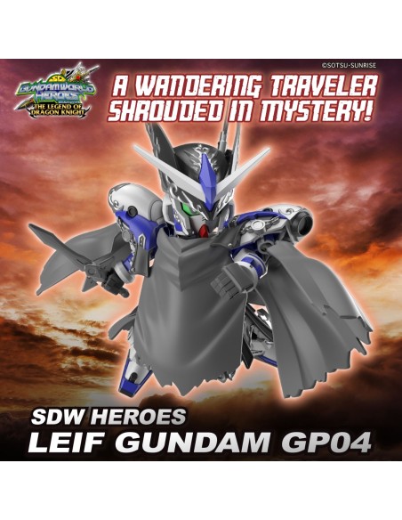 Sdw Heroes Leif Gundam Gp04 8cm - 1 - 