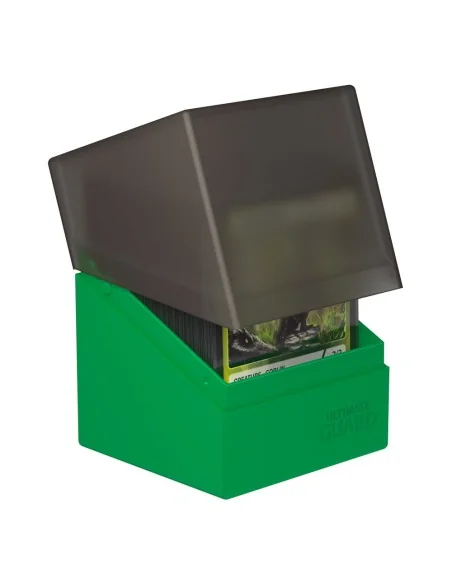 Ultimate Guard Boulder Deck Case 100+ SYNERGY Black/Green - 2 - 