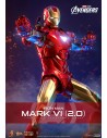 Marvel's The Avengers Movie Masterpiece Diecast Action Figure 1/6 Iron Man Mark VI (2.0) 32 cm - 2 - 