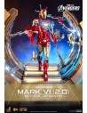 Marvel's The Avengers Movie Masterpiece Diecast Action Figure 1/6 Iron Man Mark VI (2.0) with Suit-Up Gantry 32 cm - 2 - 