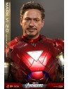 Marvel's The Avengers Movie Masterpiece Diecast Action Figure 1/6 Iron Man Mark VI (2.0) with Suit-Up Gantry 32 cm - 6 - 