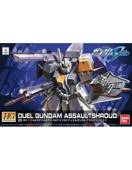 Hg R02 Duel Gundam AssaultShroud Remaster High Grade 1/144 SEED - 1 - 