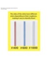 Model Sanding Stick Set (3 Sticks) - 3 - 