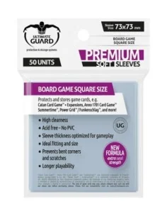 Taschine protettive (giochi da tavolo) Premium Soft Sleeves for Board Game Cards Square (50) - 1 - 