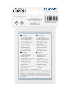 Classic Soft Sleeves Japanese Size Transparent (100) Yu-Gi-Oh - 1 - 