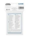 Ultimate Guard Classic Soft Sleeves Japanese Size Transparent (100) - 1 - 