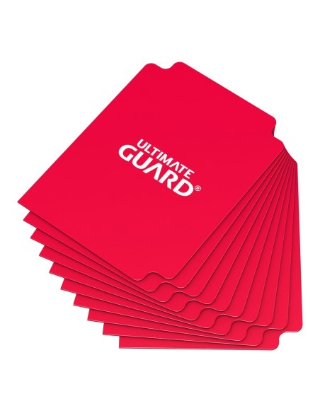 Divisori mazzi di carte Card Dividers Standard Size Red (10) - 1 - 