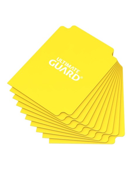 Divisori mazzi di carte Card Dividers Standard Size Yellow (10) - 1 - 