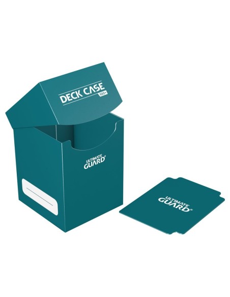 Porta Carte Deck Case 100+ Standard Size Petrol Blue - 2 - 