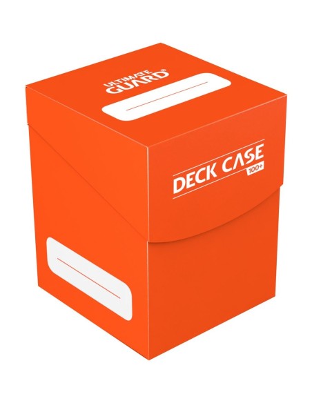 Box Porta Carte Deck Case 100+ Standard Size Orange - 1 - 