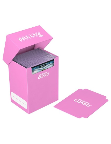 Box Porta Carte Deck Case 80+ Standard Size Pink - 1 - 