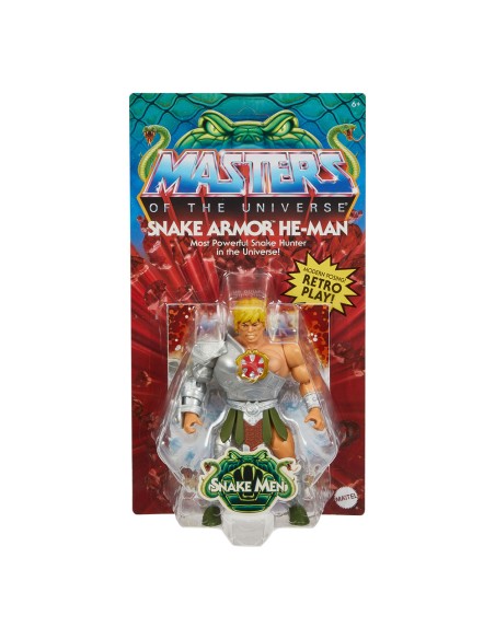 Masters of the Universe Origins Action Figure Snake Armor He-Man 14 cm