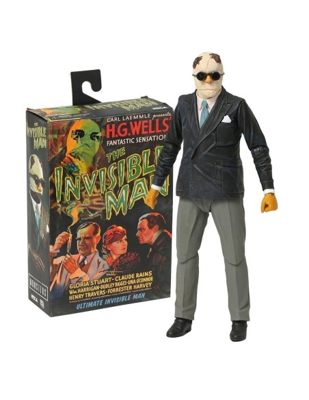 Universal Monsters Action Figure Ultimate The Invisible Man 18 cm - 1 - 