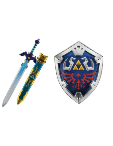 Legend of Zelda Skyward Sword Plastic Replica Link´s Sword 66 cm & Shield 48 cm - 1 - 