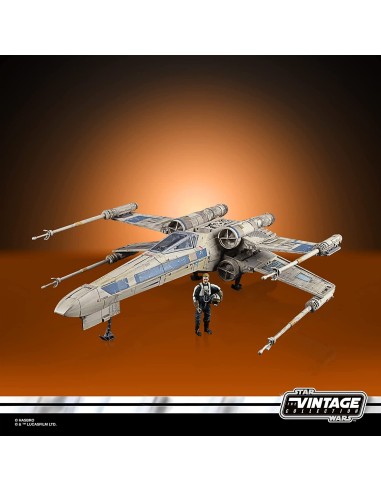 Vin X-Wing & Anton Merrick Fig 9 Cm Rogue Squadron Star Wars Vintage F28855l0 - 1 - 