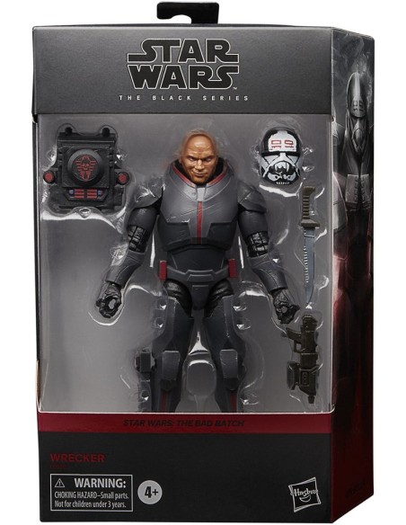 Wrecker Figura 15 Cm Star Wars The Bad Batch Black Series F06305l0