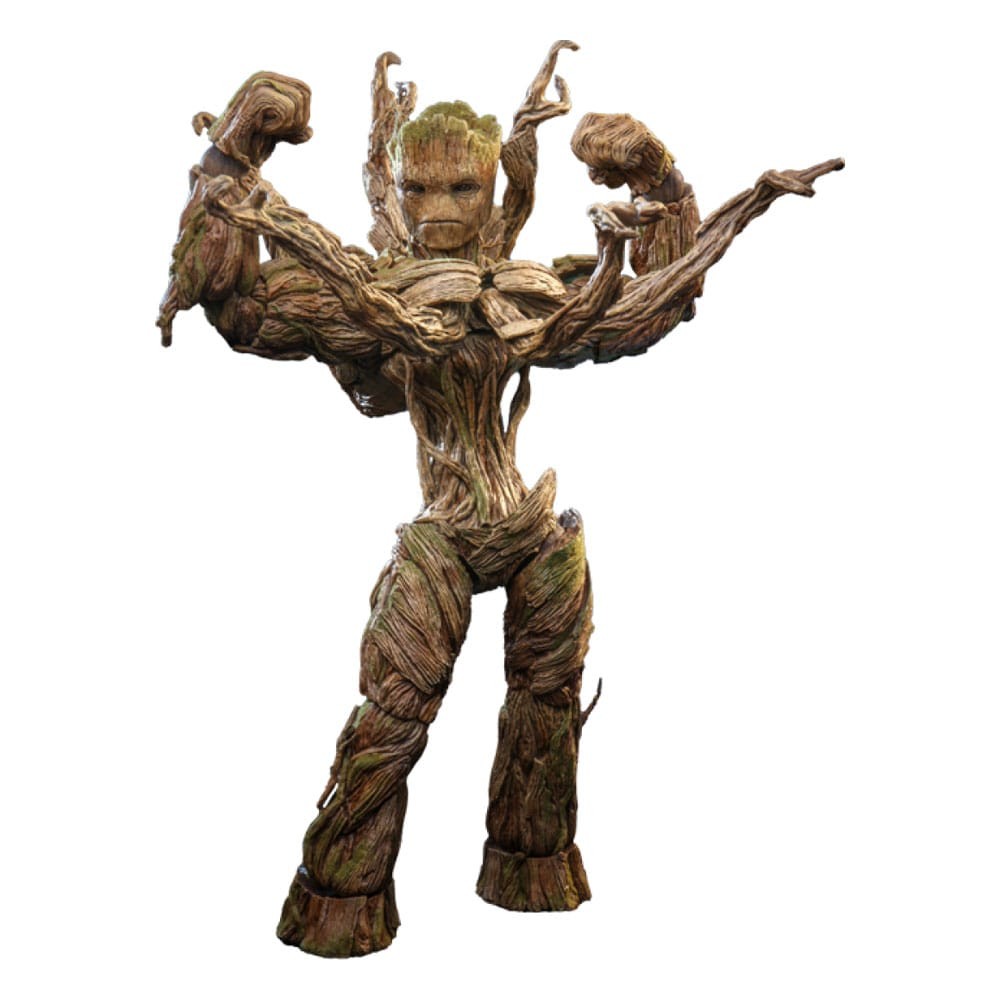 Guardians of the Galaxy Vol. 3 Movie Masterpiece Action Figure 1/6 Groot (Deluxe Version) 32 cm - 1 - 