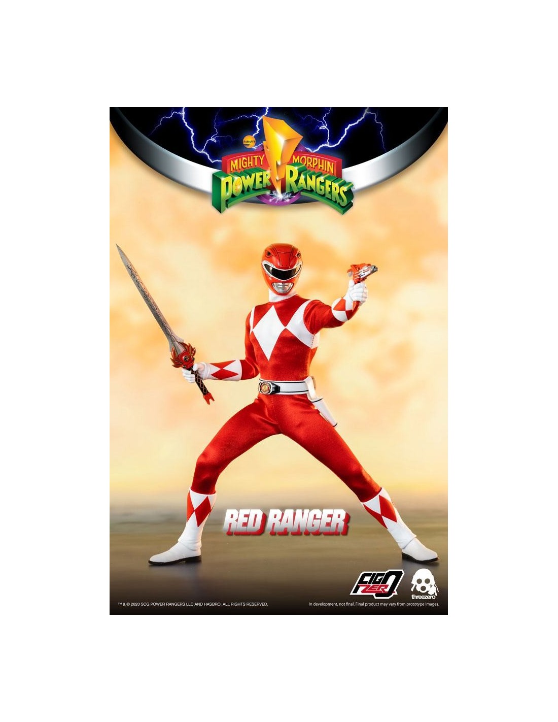 Power Rangers Red Ranger 1/6 Action Figure