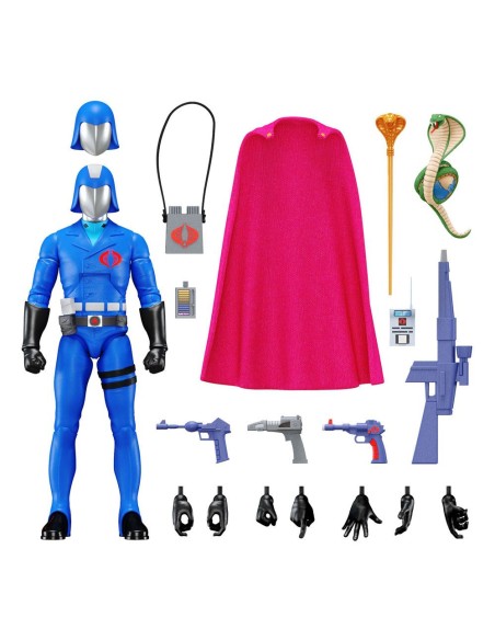 G.I. Joe Ultimates Action Figure Cobra Commander 18 cm