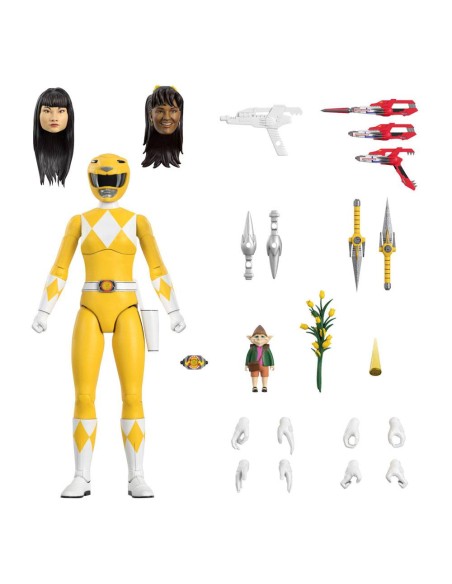 Mighty Morphin Power Rangers Yellow Ranger 18 cm - 1 - 