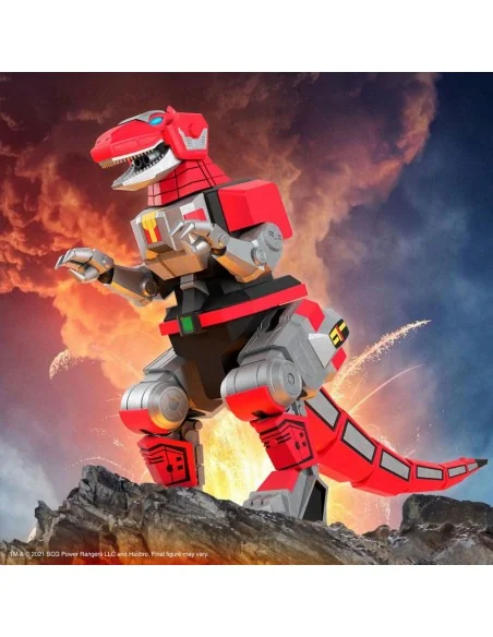 Mighty Morphin Power Rangers Ultimates Action Figure Tyrannosaurus Dinozord 20 cm - 8 - 
