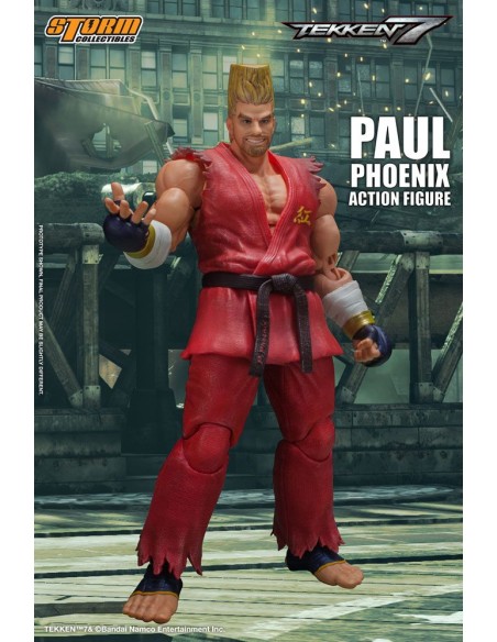 Tekken 7 Action Figure 1/12 Paul Phoenix 18 cm - 1 - 