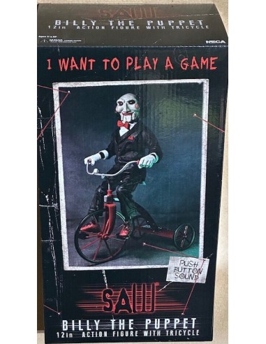 Saw Action Figure with Sound Billy with Tricyle 30 cm - 2 - 