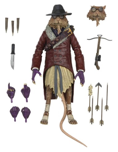 Universal Monsters x Teenage Mutant Ninja Turtles Action Figure Splinter as Van Helsing 18 cm - 1 - 