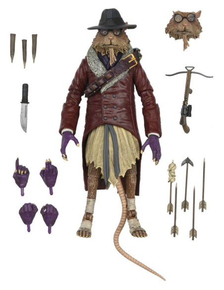 Universal Monsters x Teenage Mutant Ninja Turtles Action Figure Splinter as Van Helsing 18 cm - 1 - 