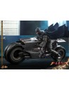 The Flash Movie Masterpiece Action Figure wih Vehicle 1/6 Batman & Batcycle Set 30 cm - 7 - 