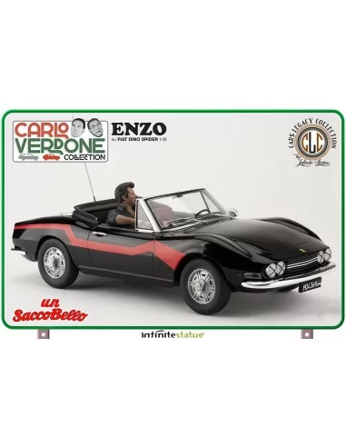 Enzo Su Fiat Dino Spider 1:18 Resin Car - 1 - 
