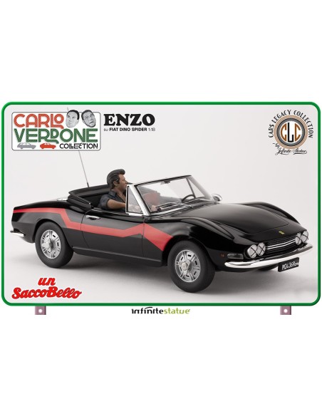 Enzo Su Fiat Dino Spider 1:18 Resin Car