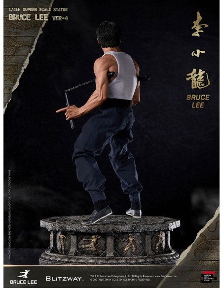 Bruce Lee Superb Scale Statue - 3 - 