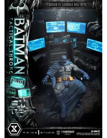 DC Comics Throne Legacy Collection Statue 1/3 Batman Tactical Throne Deluxe Bonus Version 57 cm  Prime 1 Studio