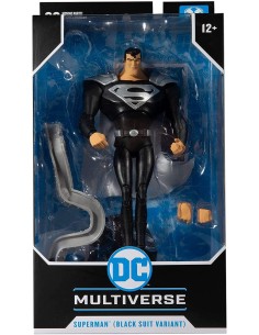 DC Multiverse Superman Black Suit Animated Series 18 cm - 1 - 