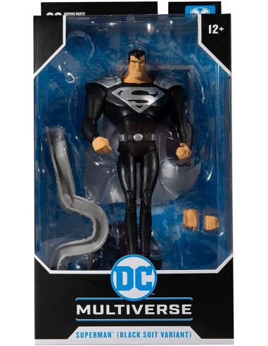 DC Multiverse Superman Black Suit Animated Series 18 cm - 1 - 