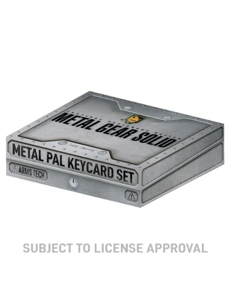 Metal Gear Solid Replica Keycard Set Limited Edition