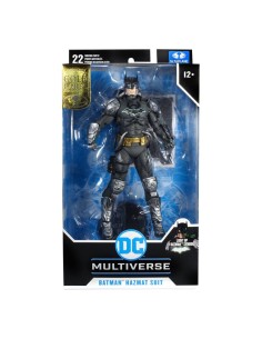 DC Multiverse  Batman Hazmat Suit Gold Label Light Up Batman Symbol 18 cm - 1 - 