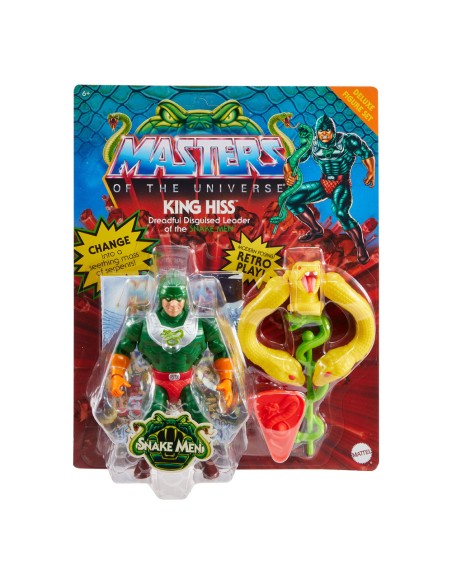 Masters of the Universe Origins Deluxe King Hiss 14 cm - 1 - 