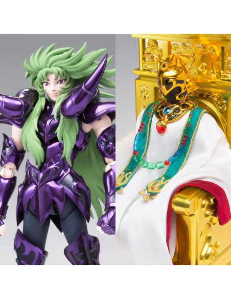 Myth Cloth Saint Seiya Aries Ex Shion Surplice & Pope Set 18cm - 2 - 