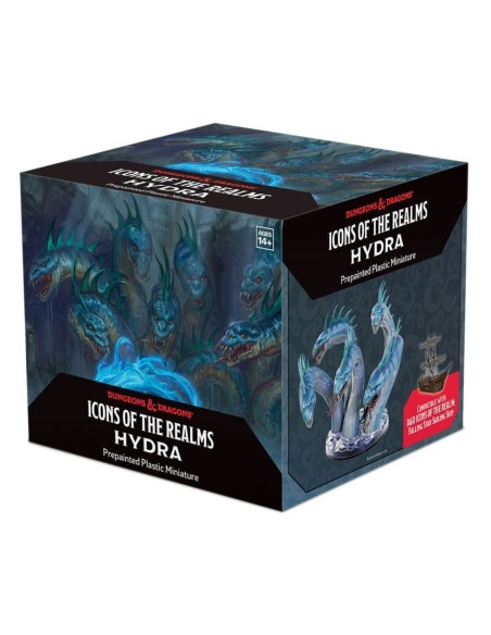 D&D Icons of the Realms: Bigby Presents Prepainted Miniature Hydra Boxed Miniature Boxed Miniature (Set 30)