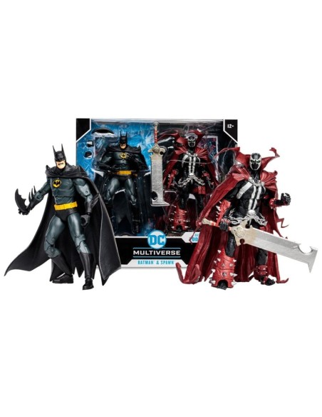 DC Collector Action Figure Pack of 2 Batman & Spawn 18 cm