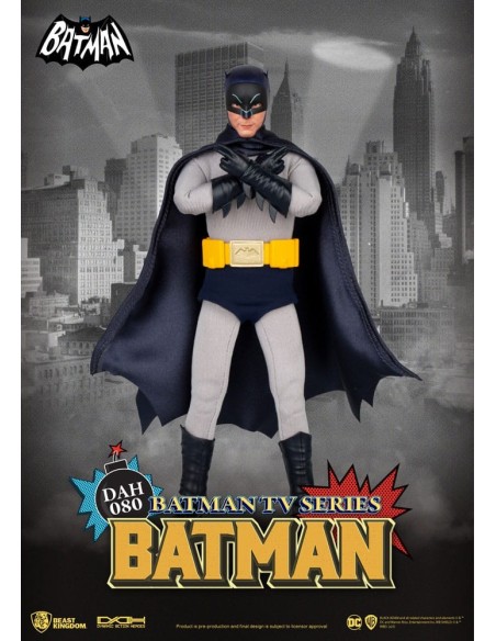 DC Comics Dynamic 8ction Heroes Action Figure 1/9 Batman TV Series Batman 24 cm  Beast Kingdom